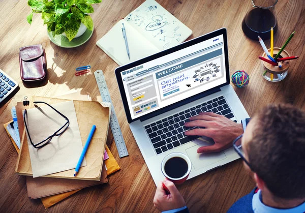 Brand identity and social media concept